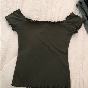 Hollister off the shoulder top